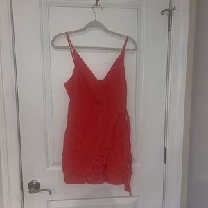 Orange Victoria and Sophia dress